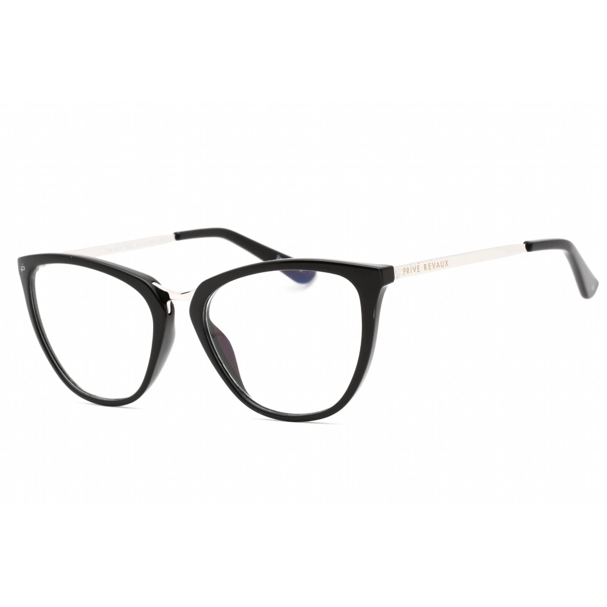 Prive Revaux Women's Eyeglasses - Full Rim Plastic Cat Eye Frame | Alice Caviar Black