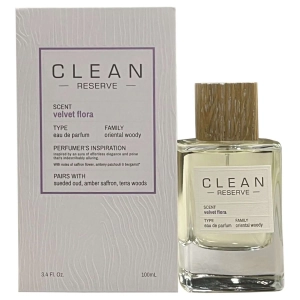 Reserve Velvet Flora by Clean perfume for women EDP 3.3 / 3.4 oz New In Box