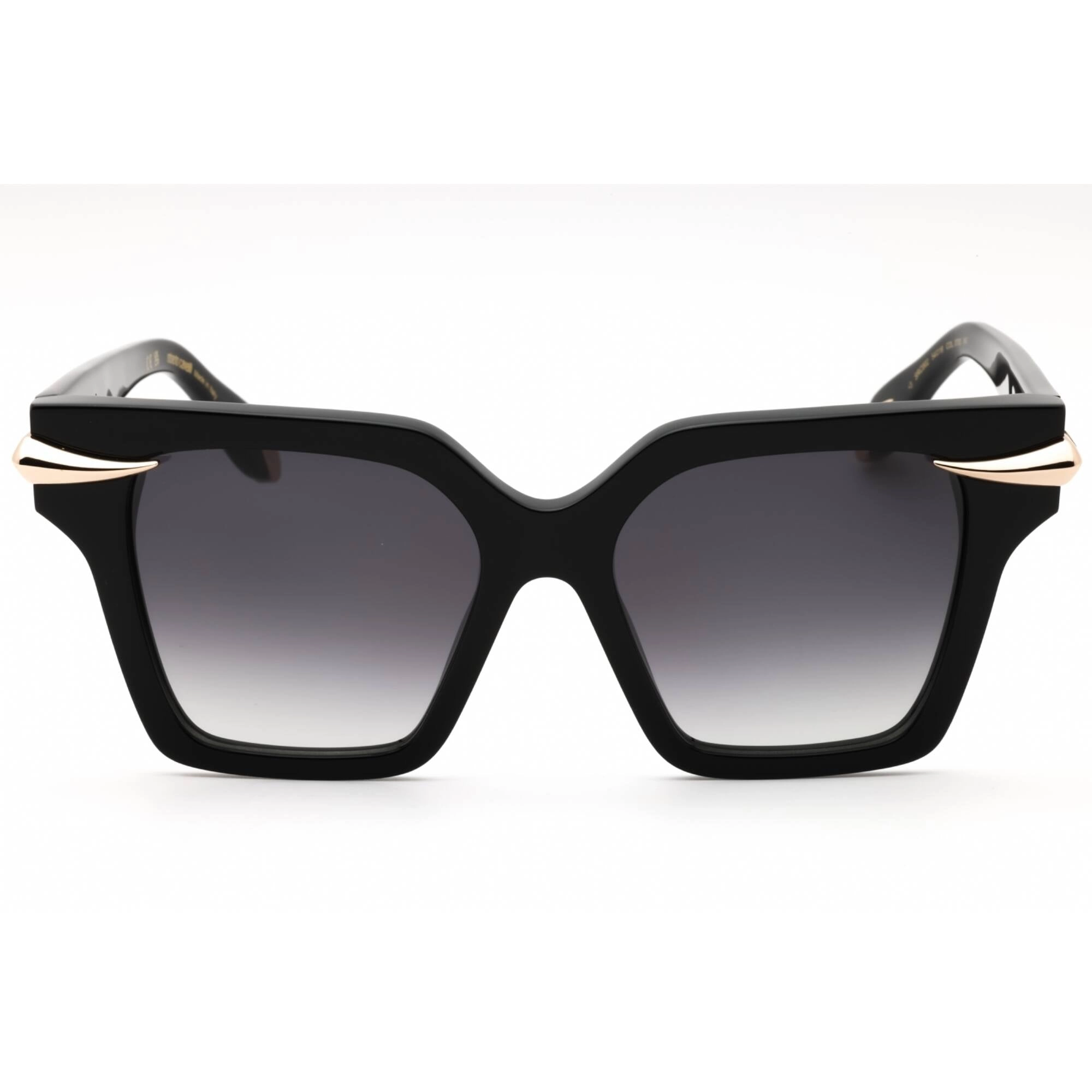 Roberto Cavalli Women's Sunglasses - Black Acetate Square Full Rim | SRC002M 0700