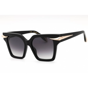 Roberto Cavalli Women's Sunglasses - Black Acetate Square Full Rim | SRC002M 0700