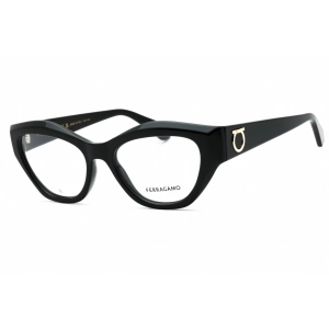 Salvatore Ferragamo Women's Eyeglasses - Black Full Rim Cat Eye Frame | SF2982 001