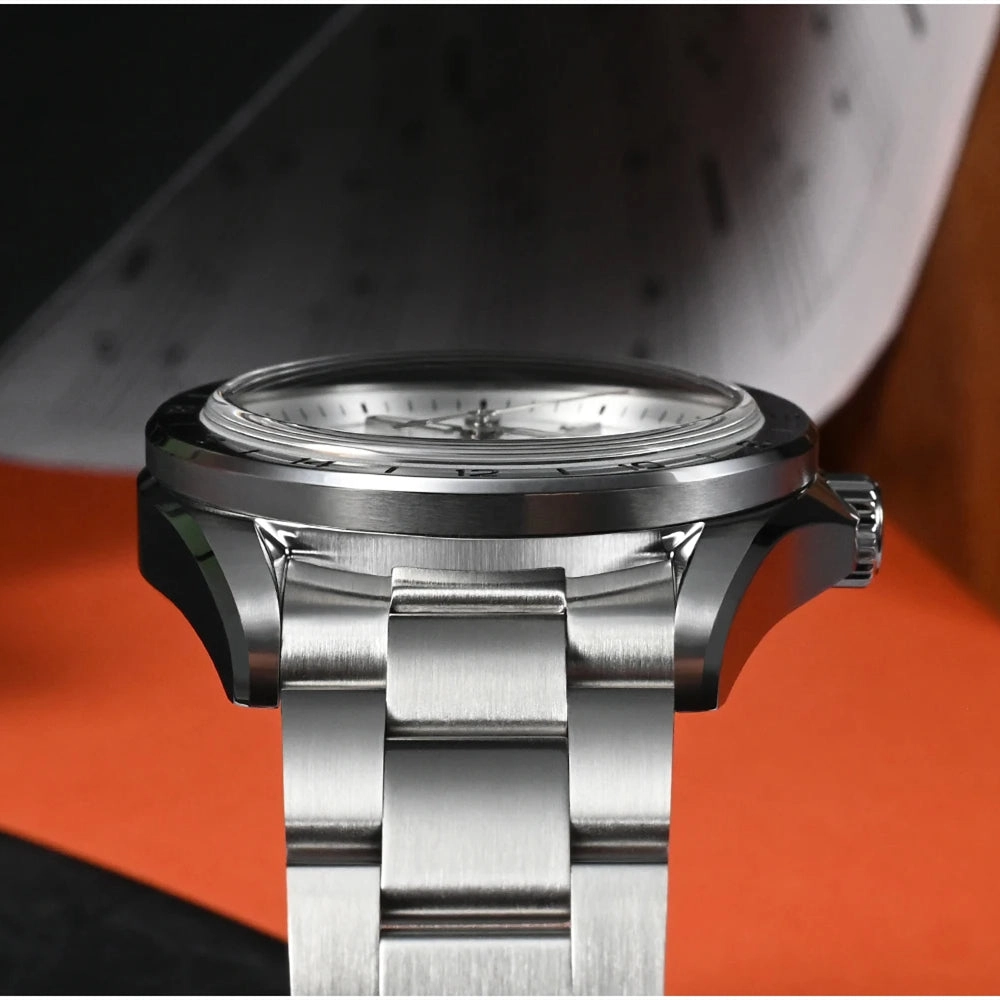 San Martin Aventurine Gemstone NH34 GMT Watch SN0129GB