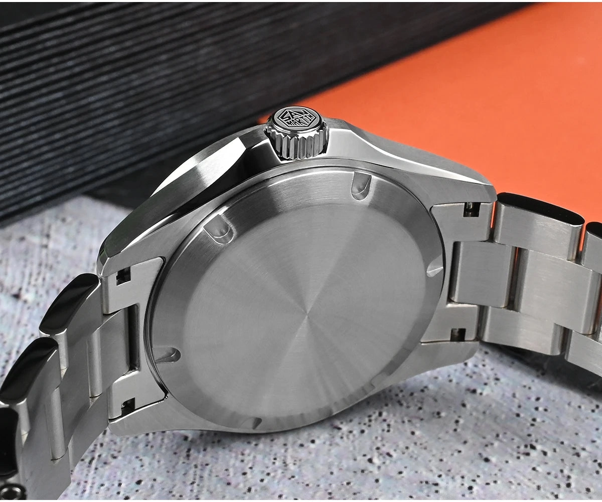 San Martin Aventurine Gemstone NH34 GMT Watch SN0129GB