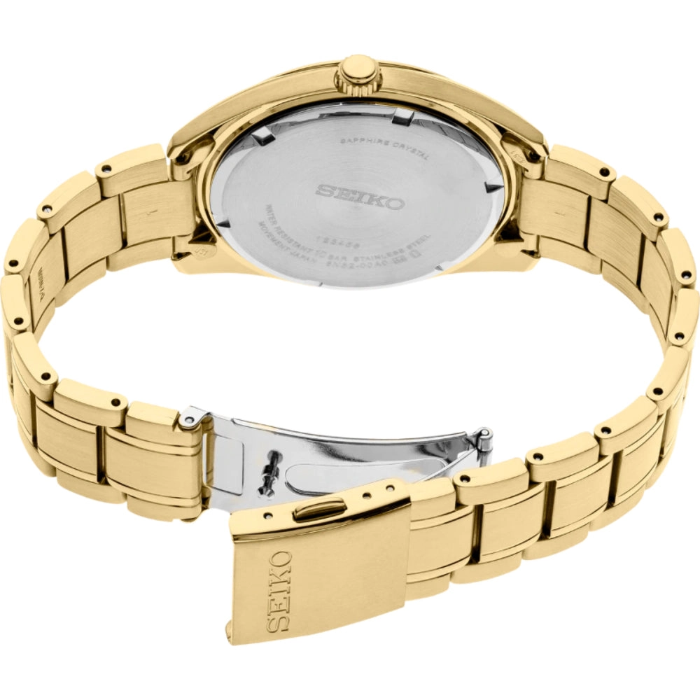 Seiko Essentials Collection Gold-Tone Quartz Watch