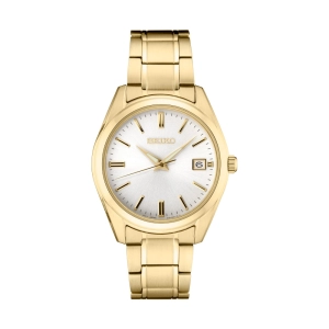 Seiko Essentials Collection Gold-Tone Quartz Watch