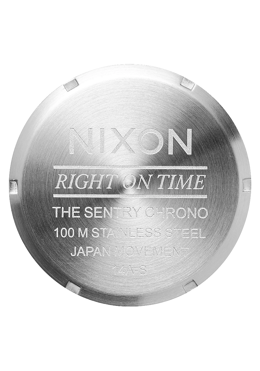 Sentry Chrono Leather - Chrome / Cloud Sunray / Black