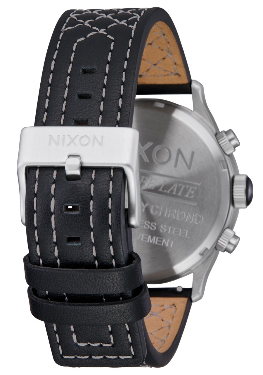 Sentry Chrono Leather - Chrome / Cloud Sunray / Black