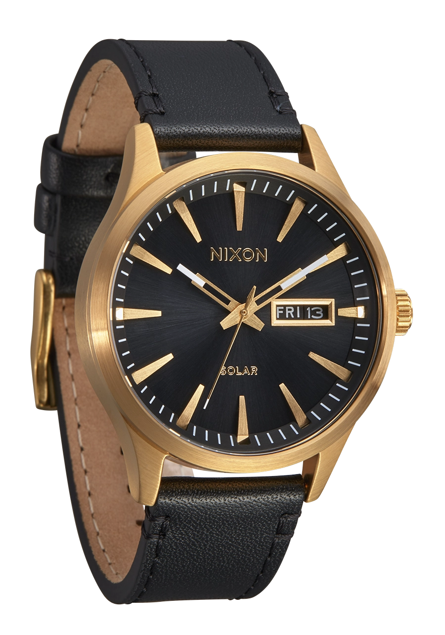 Sentry Solar Leather - All Gold / Black
