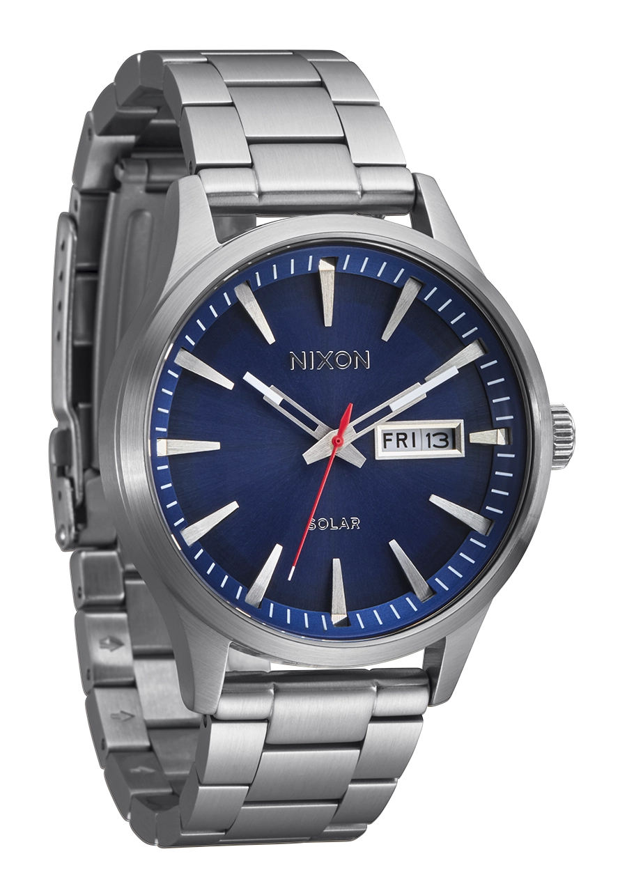 Sentry Solar Stainless Steel - Navy Sunray / Silver