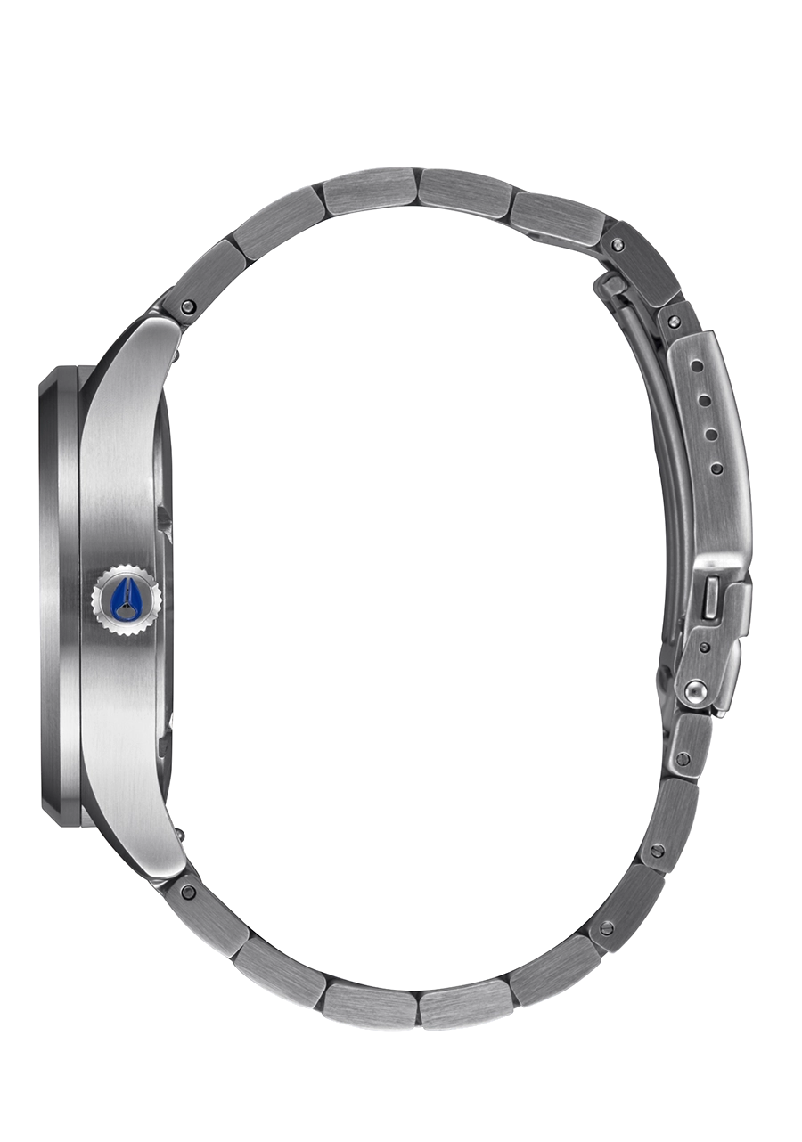 Sentry Solar Stainless Steel - Navy Sunray / Silver