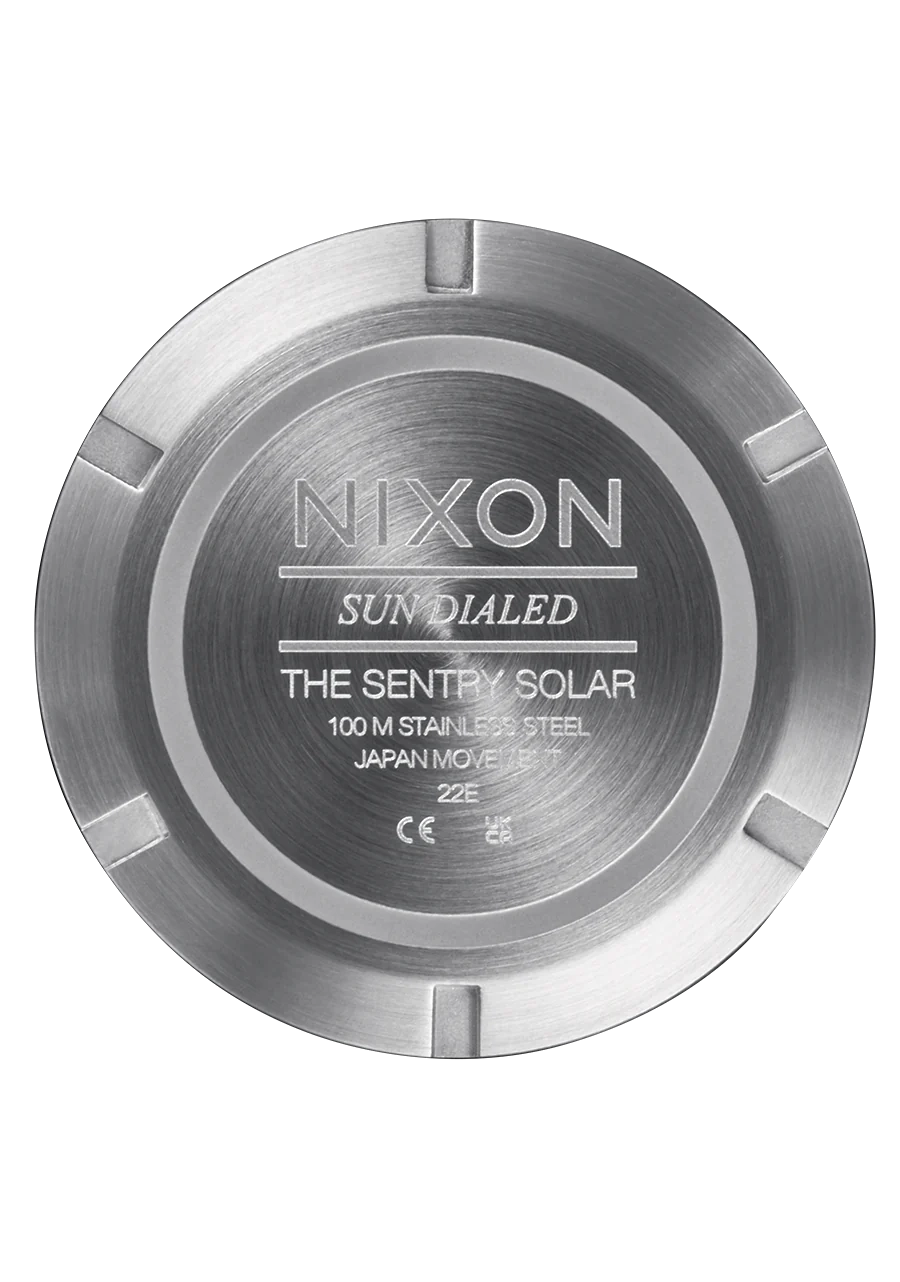 Sentry Solar Stainless Steel - Silver / Jasper