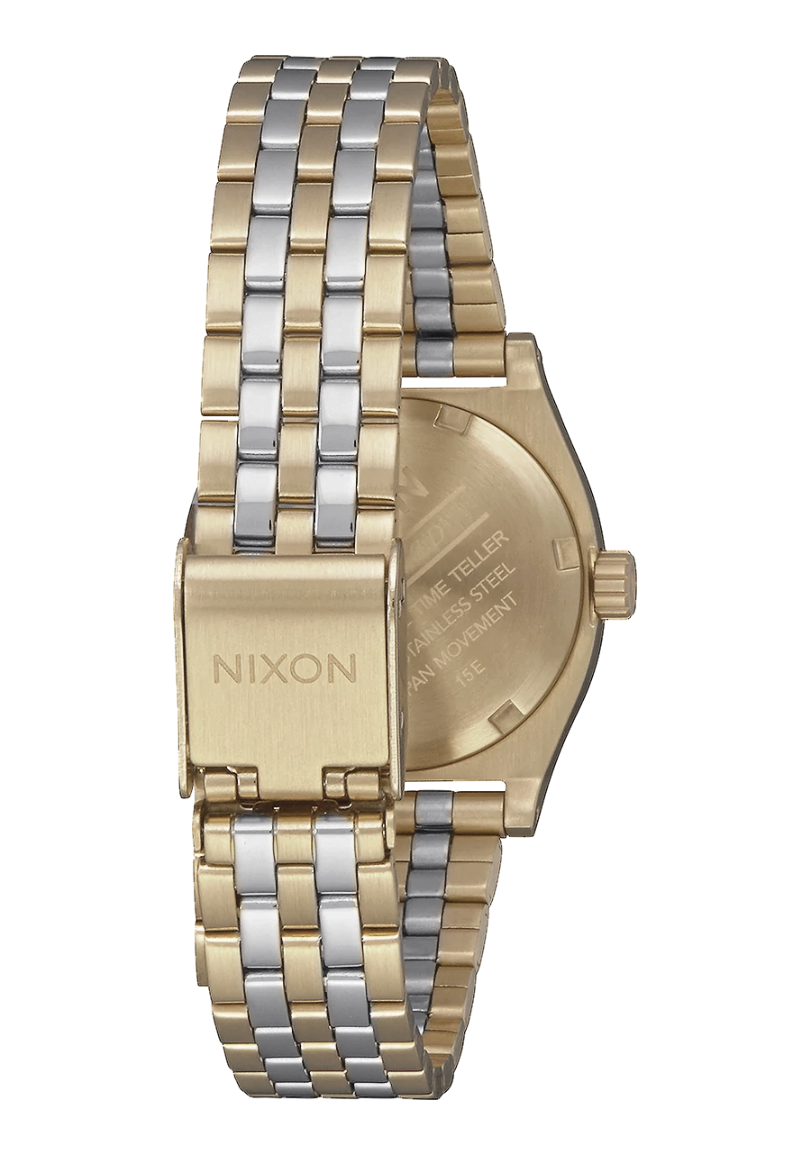 Small Time Teller - Lt Gold/Silver/Vintage White