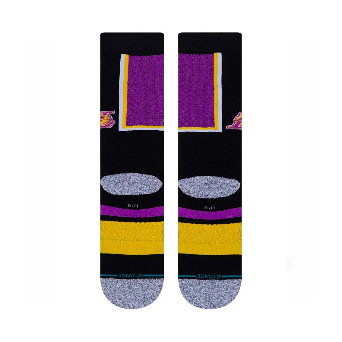 Stance Shortcut 2 Sock - L.A Lakers