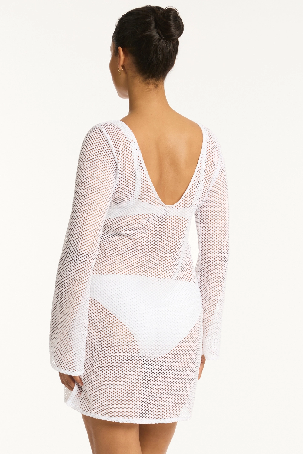 Surf Mesh Reversible Short Dress