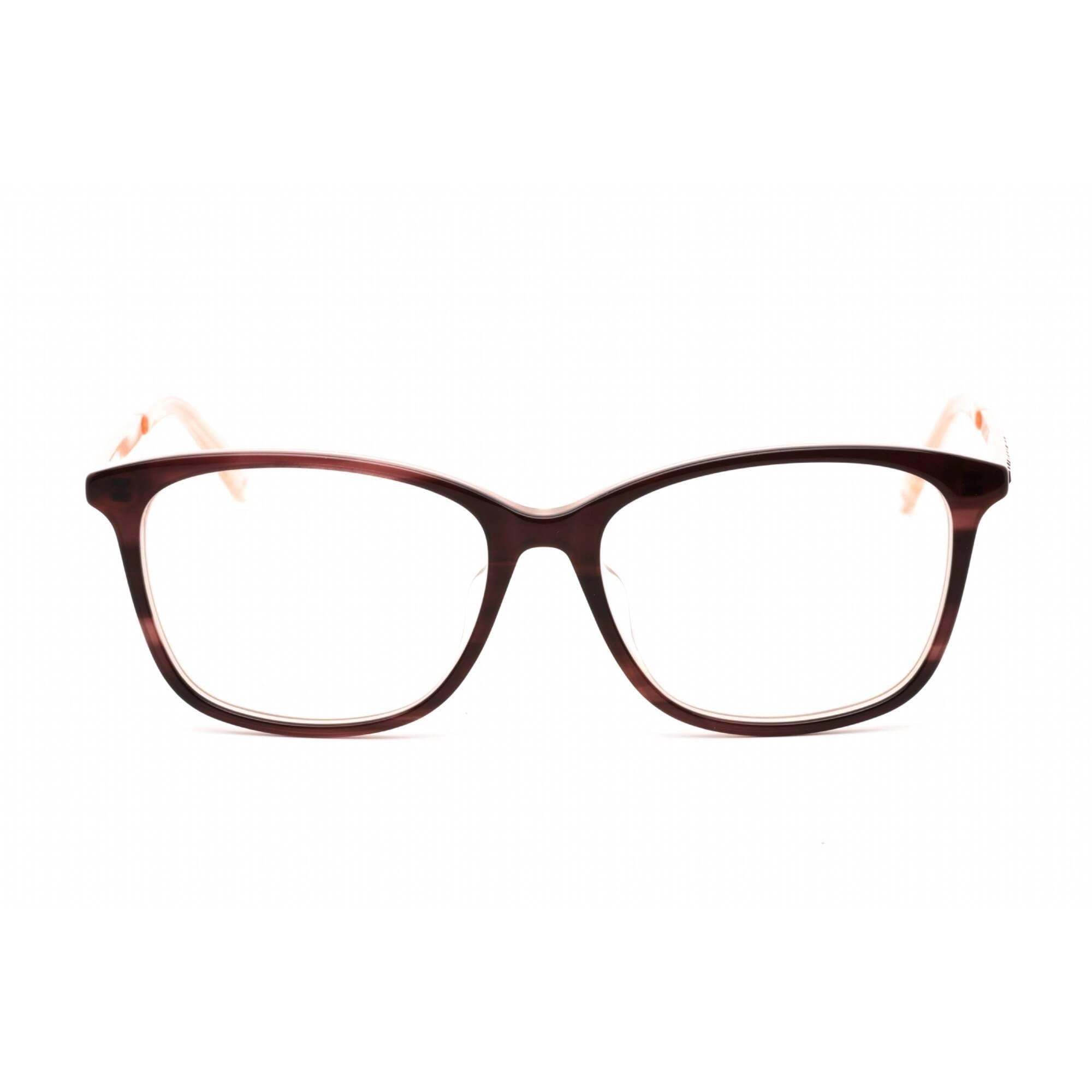 Swarovski Women's Eyeglasses - Rectangular Bordeaux/Rose Gold Frame | SK5308-F 071