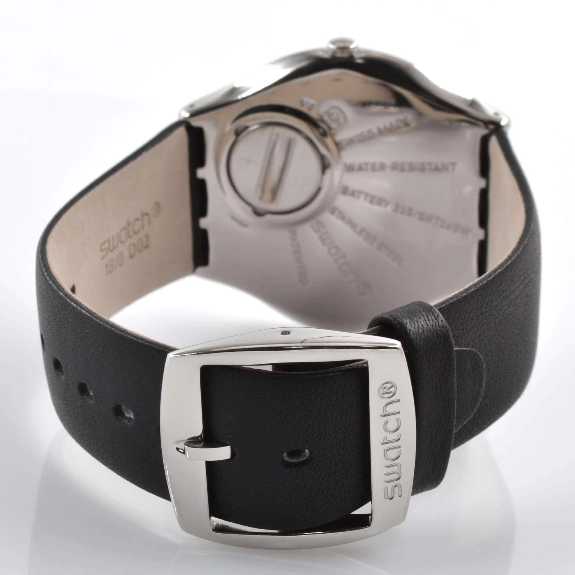 Swatch Men's Watch - The May Collection Formal Blue 42 Blue Dial Strap | SS07S125