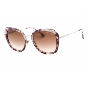Tom Ford Women's Sunglasses - Coloured Havana Frame Gradient Brown Lens | FT0792 55F