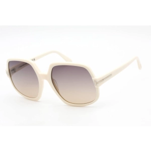 Tom Ford Women's Sunglasses - Gradient Or Mirror Violet Lens Ivory Frame | FT0992 25Z