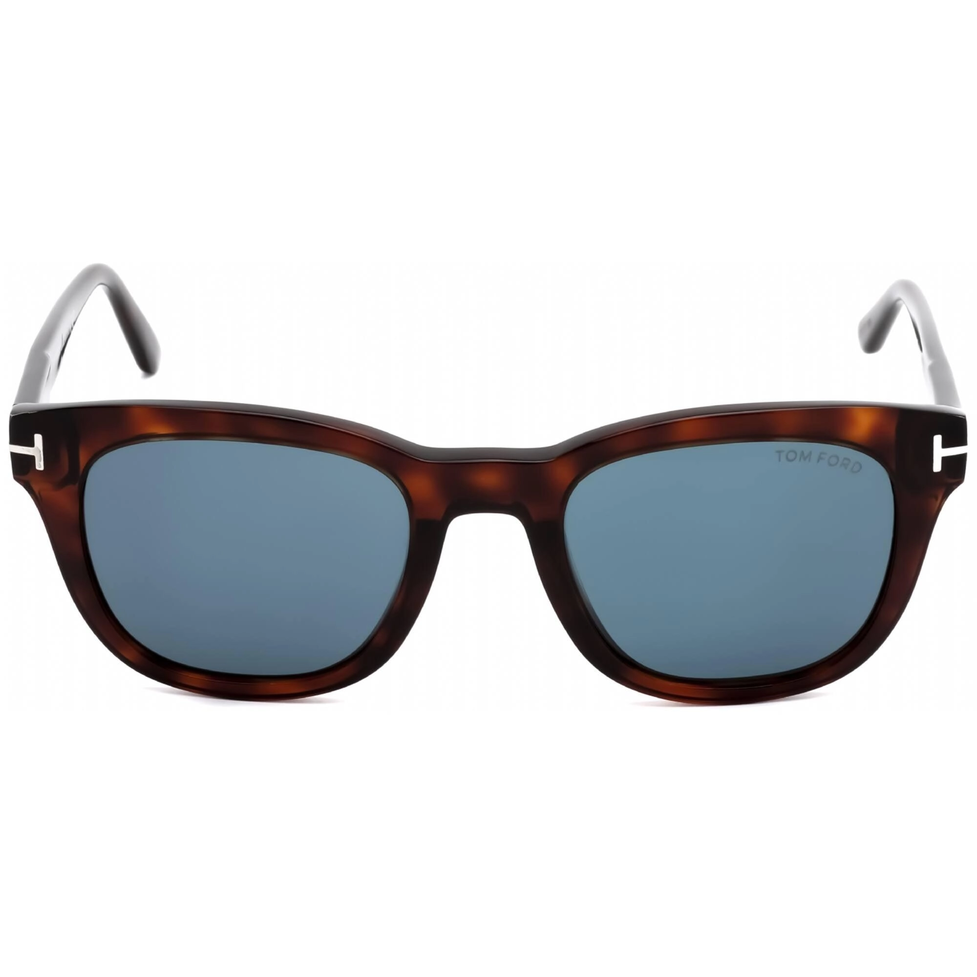 Tom Ford Women's Sunglasses - Shiny Red Havana Plastic Frame Green Lens | FT0676 54N