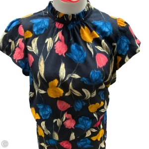 Top Short Sleeve By Ann Taylor In Blue, Size: Lp