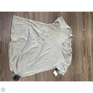 Top Short Sleeve By Clothes Mentor In Grey, Size: L