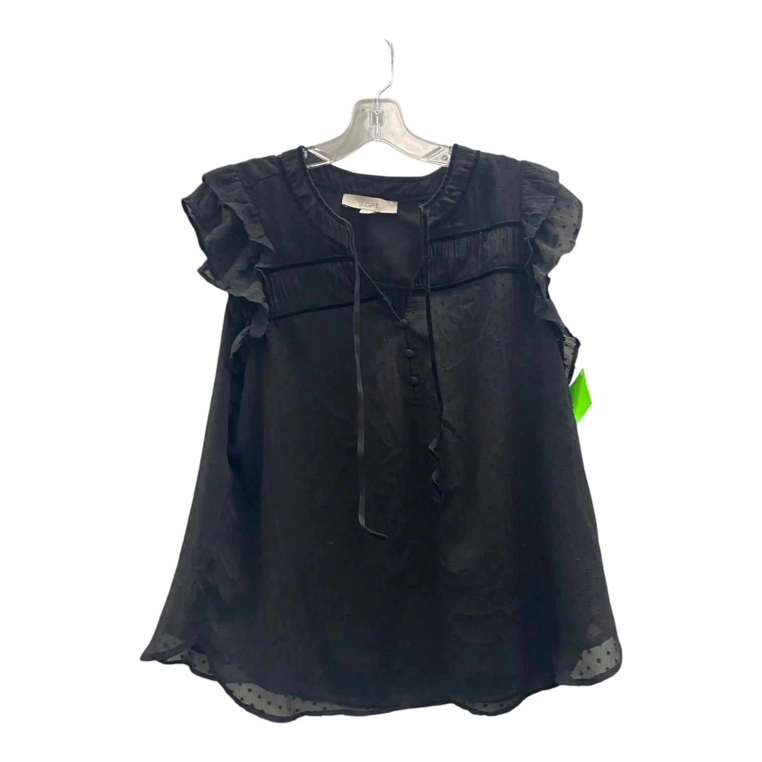 Top Ss By Loft In Black, Size:L