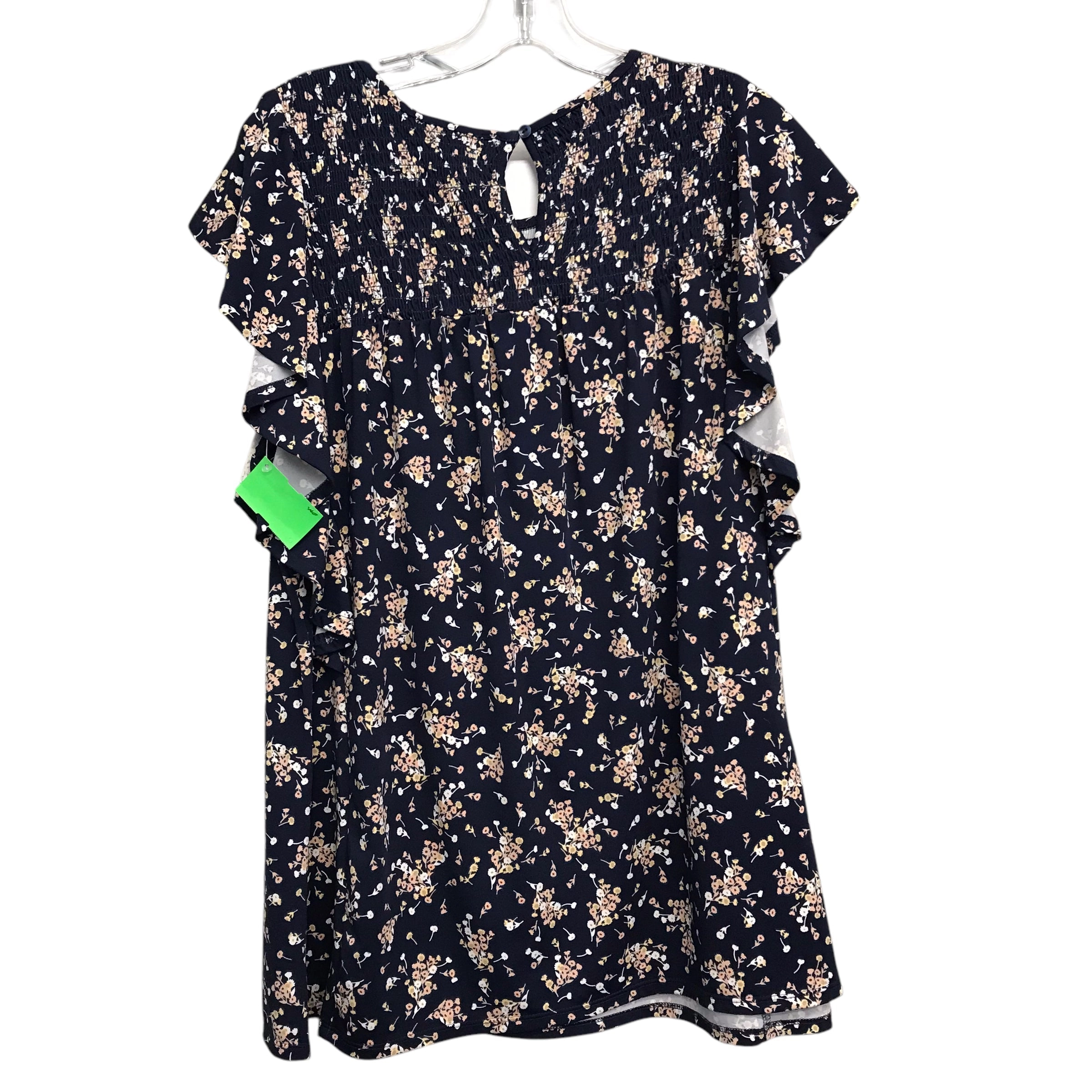 Top Ss By Robert Louis In Navy, Size:Xl