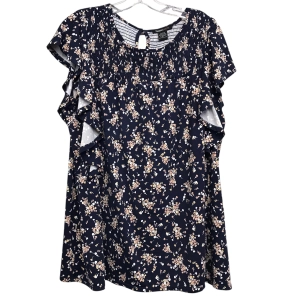 Top Ss By Robert Louis In Navy, Size:Xl