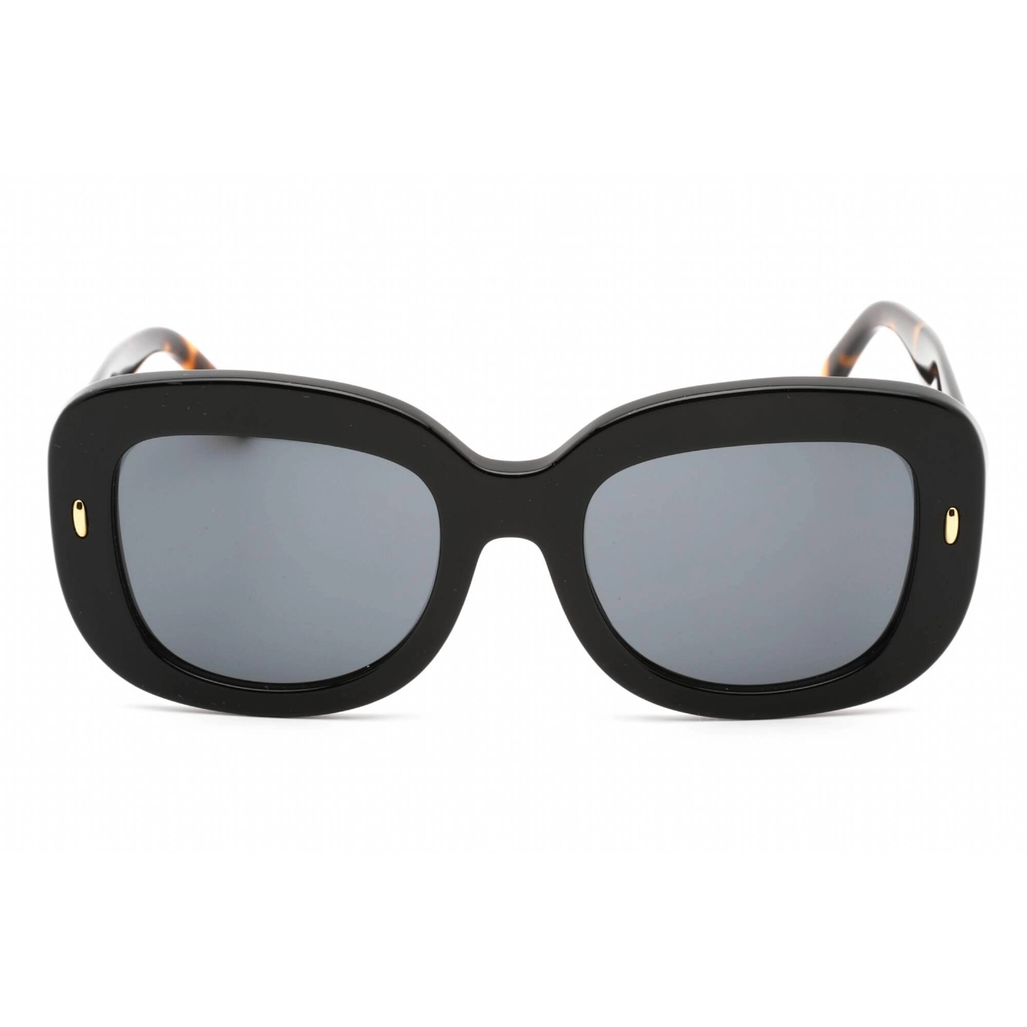 Tory Burch Women's Sunglasses - Black Rectangular Frame Grey Lens | 0TY7170U 190387