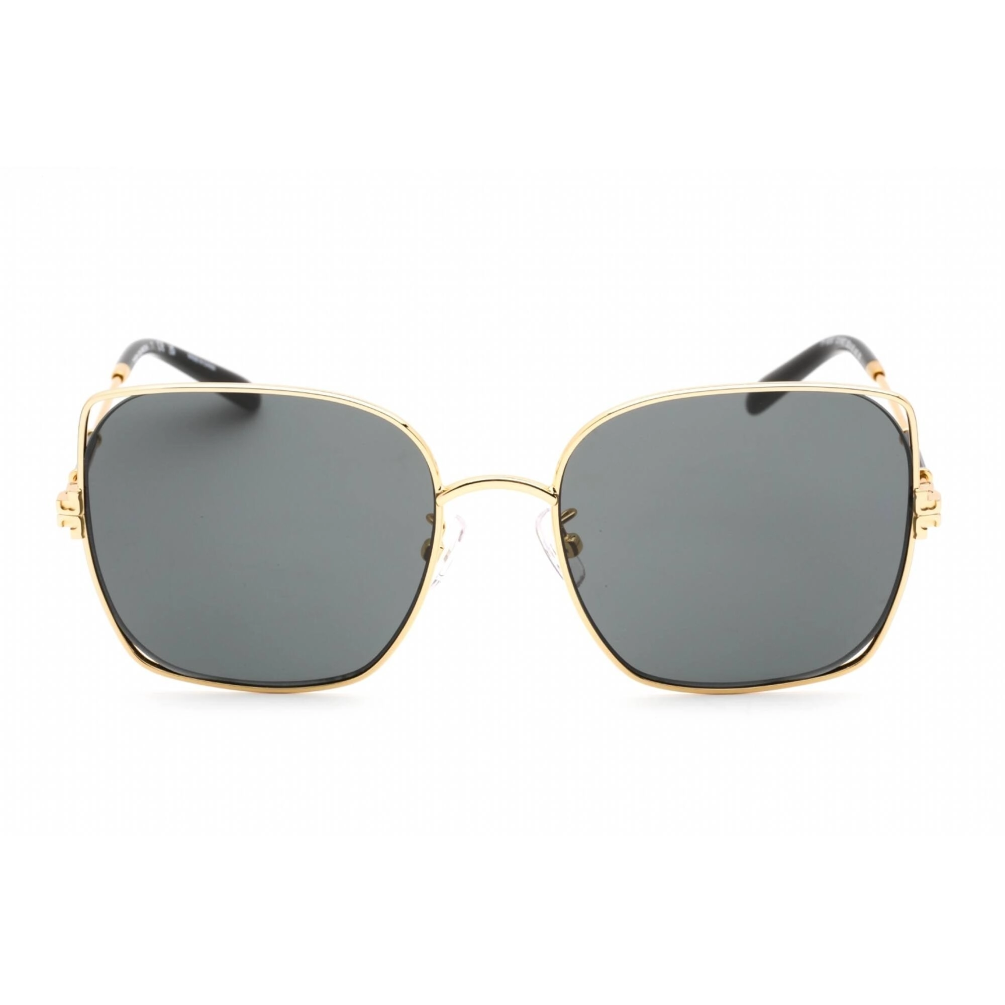 Tory Burch Women's Sunglasses - Full Rim Gold Metal Square Frame | 0TY6097 331687