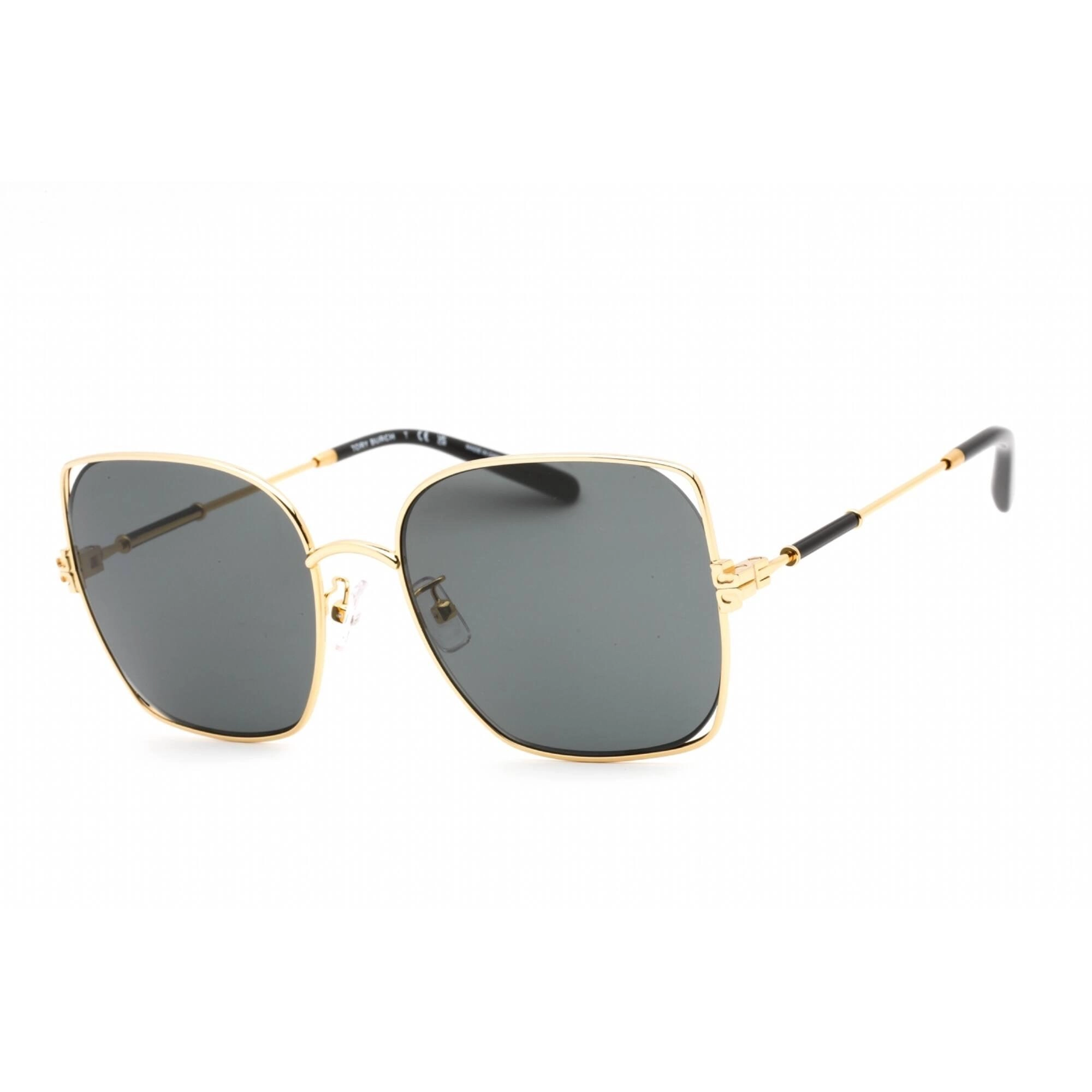 Tory Burch Women's Sunglasses - Full Rim Gold Metal Square Frame | 0TY6097 331687