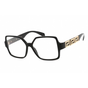 Versace Women's Eyeglasses - Full Rim Butterfly Black Plastic Frame | 0VE3337 GB1