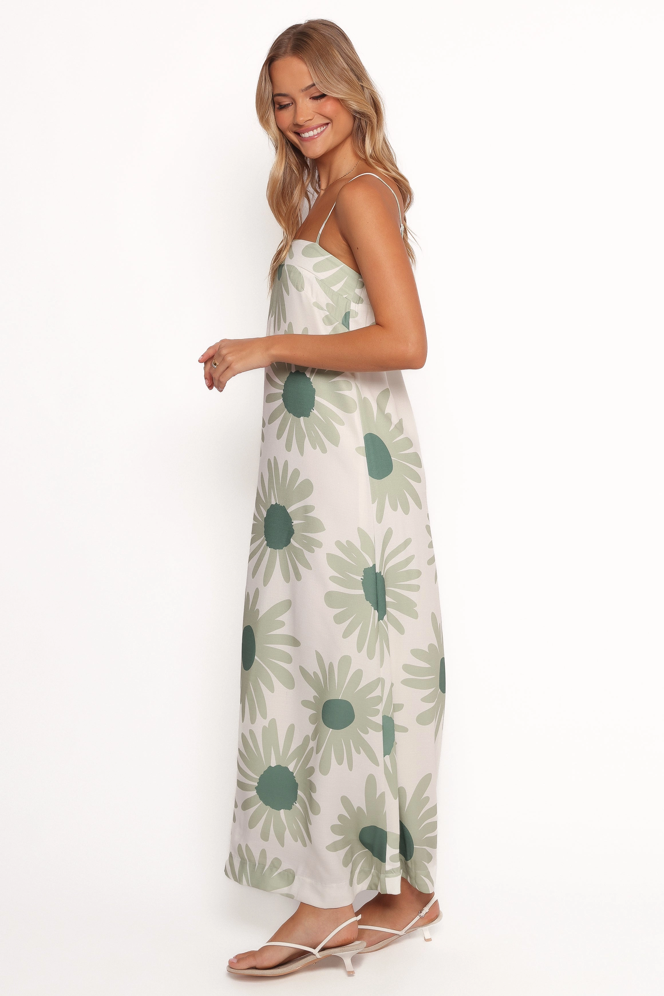 Wilson Maxi Dress - Green Floral